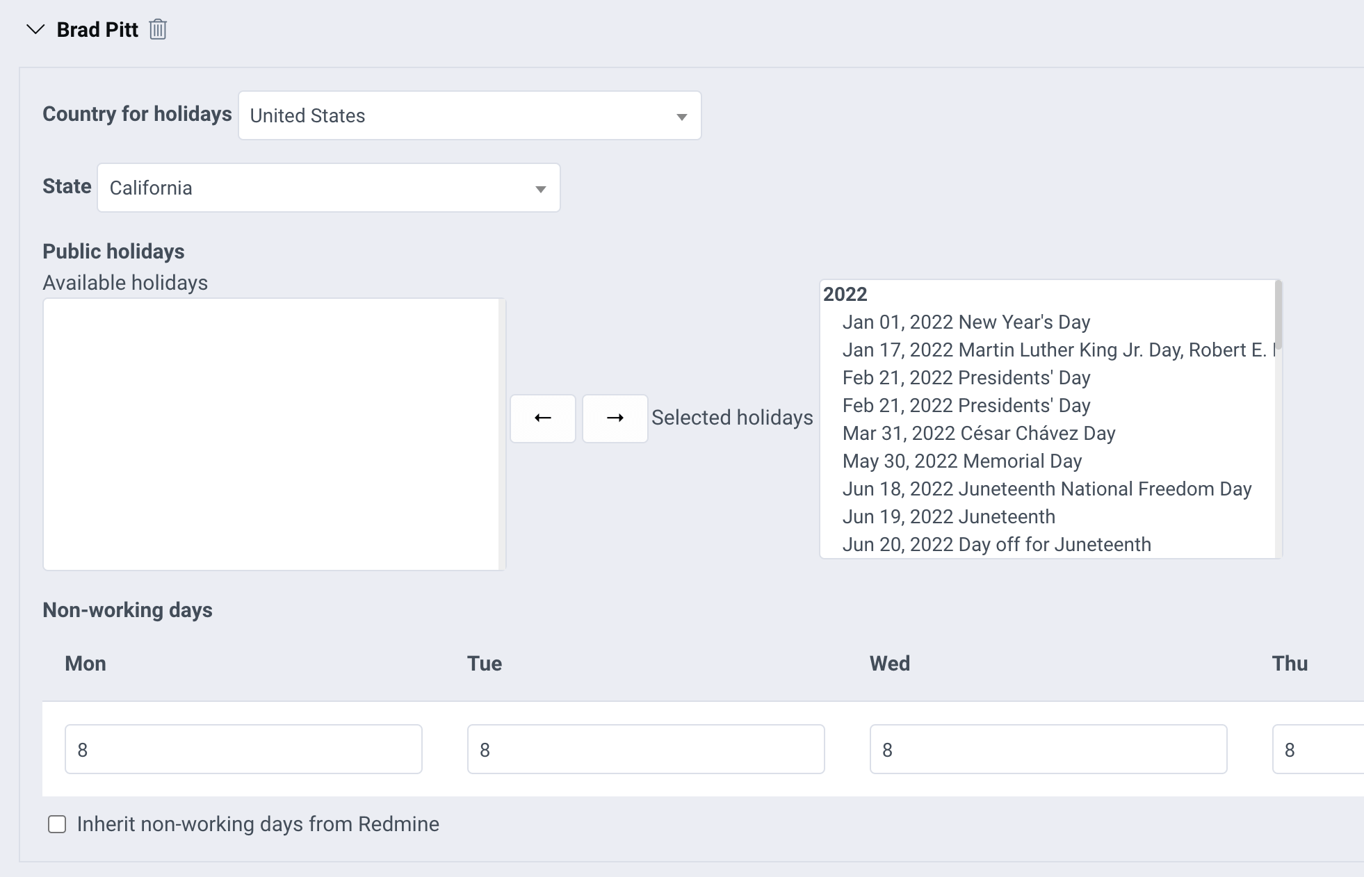 Redmine resursi – iznimke Redmine resursi – iznimke