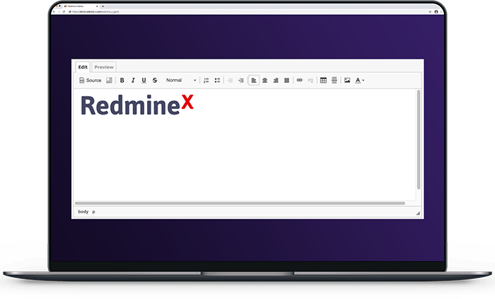 RedmineX CK-Editor