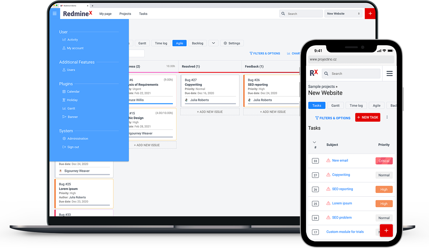 Redmine для управления проектами