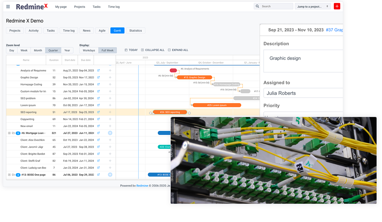 Локальный Redmine