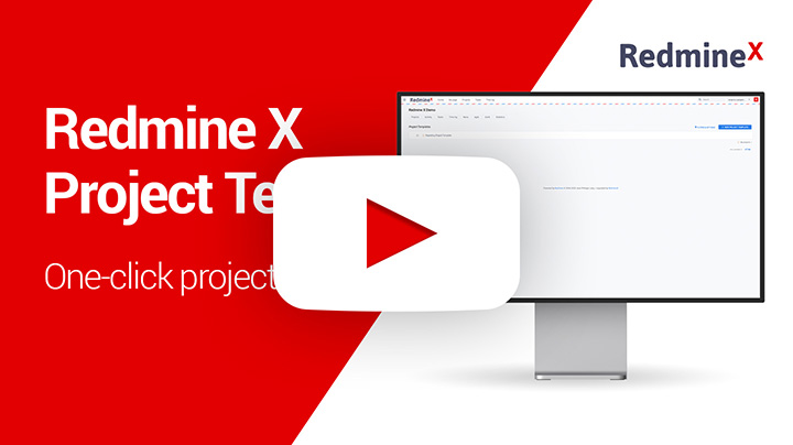 Plantillas de proyectos de Redmine